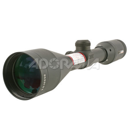 Brunton 3.5-10x 0mm NRA Fast Focus Riflescop Matte Blk