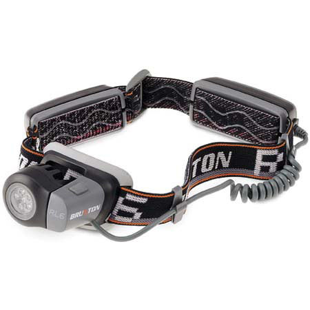 Brunton RL Series RL6, 5 White and 1 Red LED Headlamp