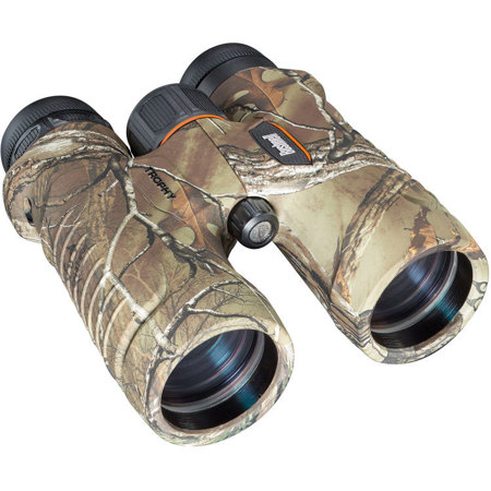 Bushnell 10x42 Trophy Roof Prism Binocular, 6.3 Degree AoV, Realtree Xtra Camo