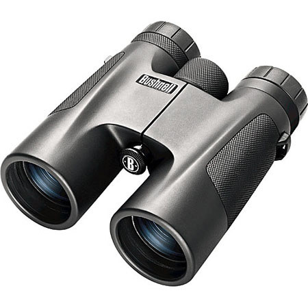 Bushnell Powerview Roof Prism 10x 42mm Binocular, Clamshell Packaging, Black