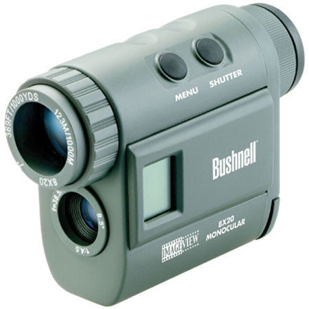 Bushnell 8x20 Image View Digital Monocular with 8mb of Internal Memory.