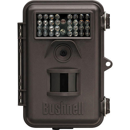 Bushnell Trophy Cam Trail Camera with Hyper Night Vision, 2x Field Scan, Brown