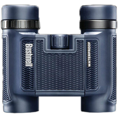 Bushnell 8x25 H2O Waterproof Roof Prism Binocular with 6.9 Degree AoV, Dark Blue