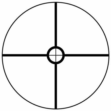 Bushnell 1-4x32 Banner Series Riflescope, Circle-X Reticle, Matte Black, 1" Tube