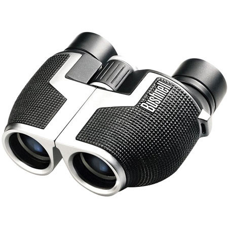 Bushnell 8 - 20 x 25 Hemisphere Zoom Compact Weather Resistant Porro Prism Binoculars with 5.2° Angle of View, U.S.A.