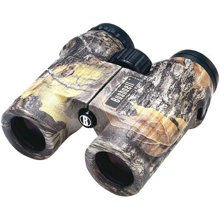 Bushnell 8x32 Legend Series, Water Proof Roof Prism Binocular with 7.5 Degree Angle of View, Mossy Oak Camouflage, U.S.A.