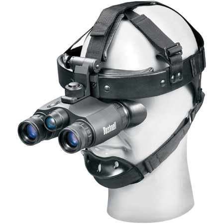 Bushnell Nightvision Versatile 1 x 20 Goggle with HeadGear, Detacheable for use as a Binocular, Gen 1. (Demo, without original box)
