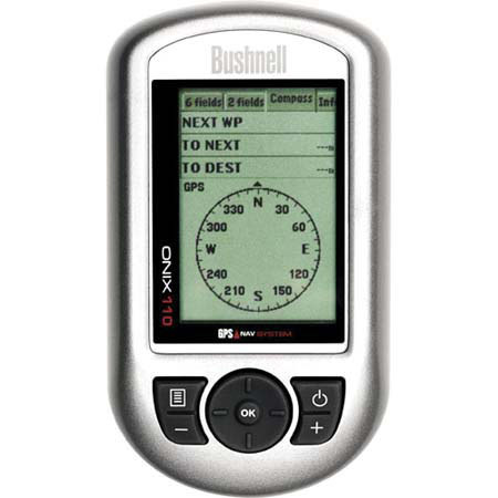 Bushnell ONIX 110, Rubber Armored, Mapping GPS Nav Sys