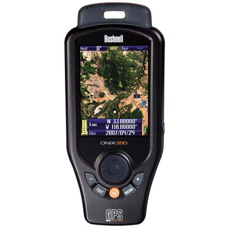 Bushnell ONIX 350, WP GPS w/3.5" Color LCD&Digi Compass