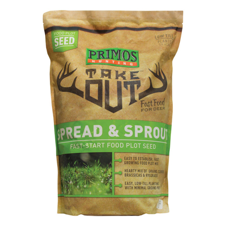 Bushnell Take Out Spread and Sprout Food Plot Seed, 6 lbs Bag