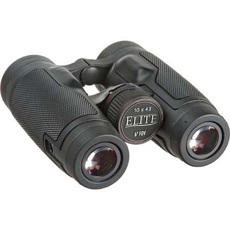 Bushnell 631043 10x43 Elite Binocular, 6.0 degree, USA