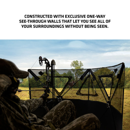 Bushnell Double Bull SurroundView Stakeout Hunting Blind, Truth Camo