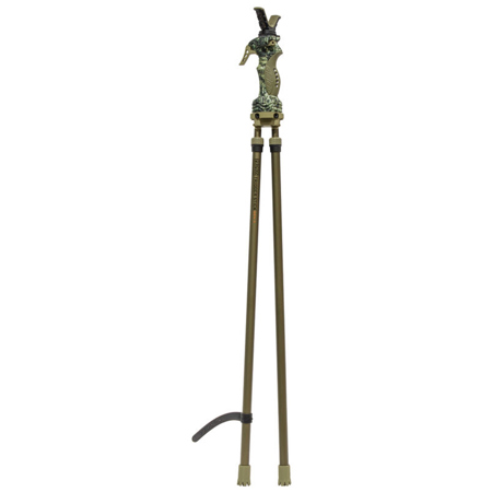 Bushnell Trigger Stick Gen 3 24-62" Tall Bipod Shooting Stick, Ground Swat Camo