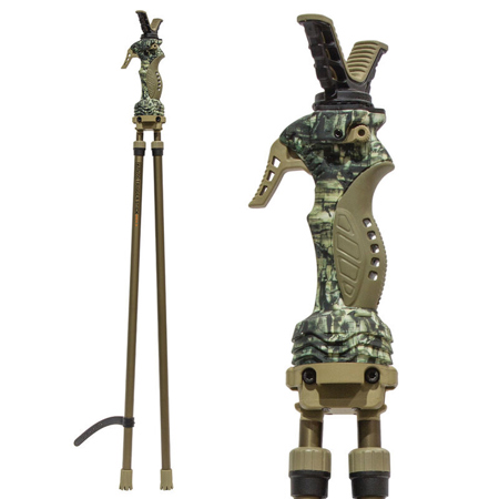 Bushnell Trigger Stick Gen 3 24-62" Tall Bipod Shooting Stick, Camo