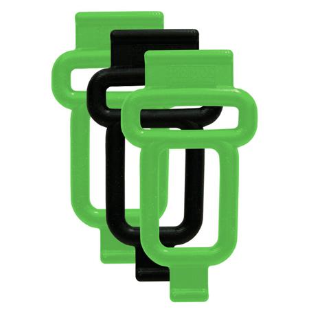 Bushnell Lock Jaw Box Call Silencer Band, Black/Green, 3-Pack