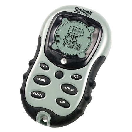 Bushnell Handheld Digital Navigation System, Multi-Function Compass with Backlit LCD Display.