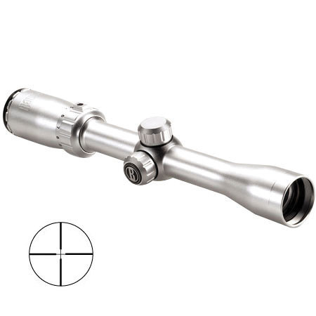 Bushnell 721393S 3-9x32mm Sportsman Series Riflescope f/Centerfire Rifles -Silvr