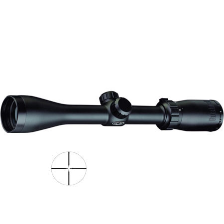 Bushnell 3 - 9x40mm Sportsman Series Riflescope for Centerfire Rifles, Matte Black Finish with 3-2-1 Low Light Reticle.