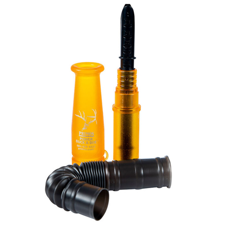 Bushnell Power Buck and Doe Call with Built-In Compass, Orange/Black