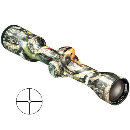 Bushnell 1.75 - 4 x 32mm Trophy Series Riflescope, Mossy Oak Camouflage Finish with Circle-X Reticle.