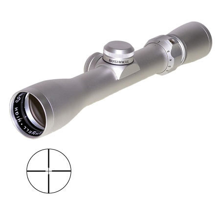 Bushnell 732632S 2-6x32mm Trophy Scope, Silver Finish