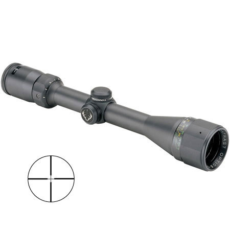Bushnell 4-12x40mm Trophy Ser Riflescope, Matte Black