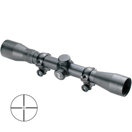 Bushnell 4 x 32mm .22 Rimfire Series Riflescope, Matte Black Finish with Multi-X Reticle.