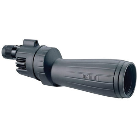Bushnell Spacemaster 60mm Straight View Rubber Coated Spotting Scope Kit with 15-45x Zoom Eyepiece, and Case