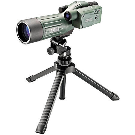Bushnell 15 - 45 x 50mm Digital Imageview Spotting Scope with 2.1MP Image Capture & Flip-out Color LCD Screen, 16mb Internal Memory