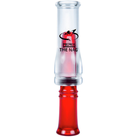 Bushnell The Nag Duck Call, Clear/Red