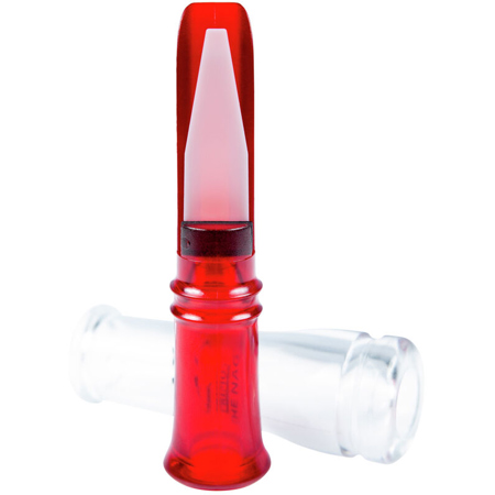 Bushnell The Nag Duck Call, Clear/Red