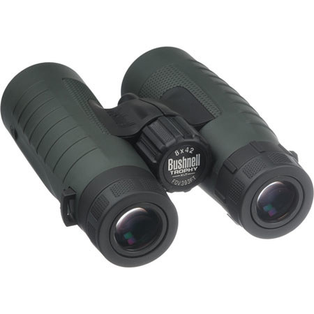 Bushnell 8x42mm Trophy XLT Binocular with BAK4 Roof Prism, Green