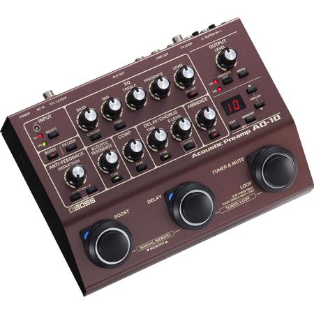 Boss AD-10 Acoustic Preamp for Acoustic Guitars