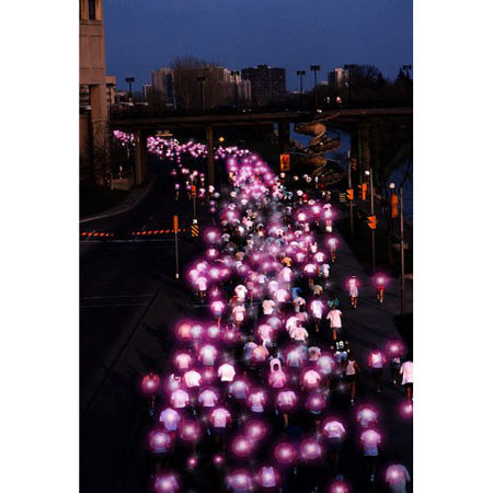 Brite Strike Brite-Strike APALS All Purpose Adhesive Light Strip, 100 Pack, Pink