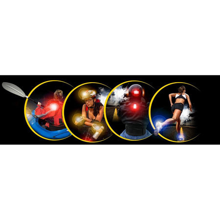 Brite Strike Brite-Strike APALS All Purpose Adhesive Light Strip, 100 Pack, Red