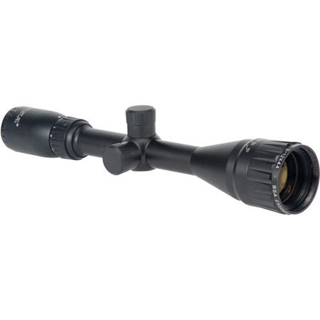BSA Optics 3-12x44mm Air Rifle Series Riflescope, Duplex Reticle, Adj.Objective