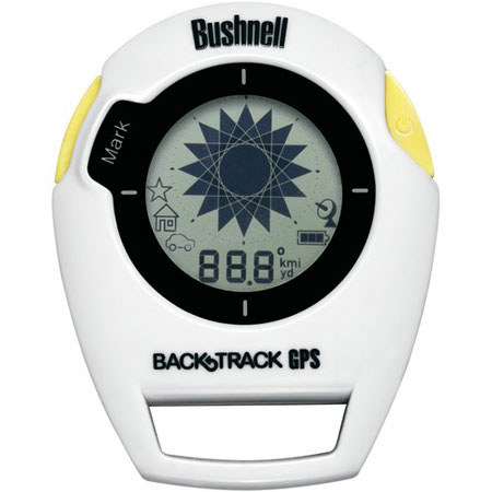 Bushnell BackTrack 2nd Gen Personal GPS Locator, White/Yellow