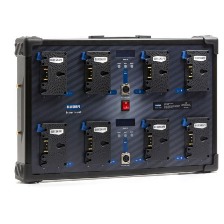 BlueShape 8-Channel Fully Simultaneous Wall-Mount Charger