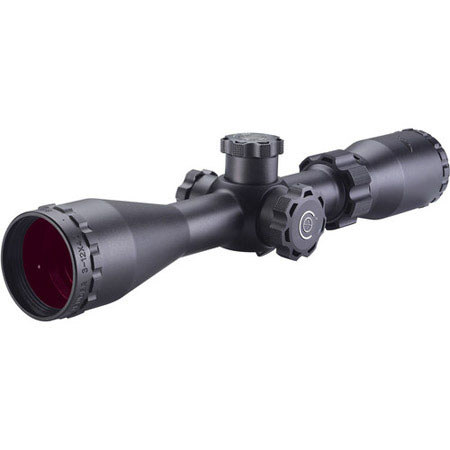 BSA Optics 3-12x40 Contender Target Riflescope, Standard Ret, Side Parallax, 1"