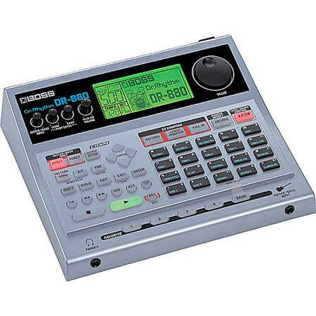 BOSS Dr. Rhythm Drum Machine with Hi-Z In, SPDIF Digital Out, & USB Port