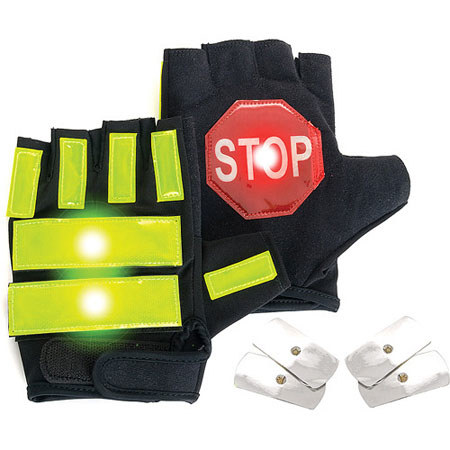 Brite Strike Traffic Safety Gloves, Large/X-Large
