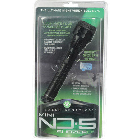 BSA Optics Laser Genetics ND-5 Mini Laser Designator, Clamshell Packaging
