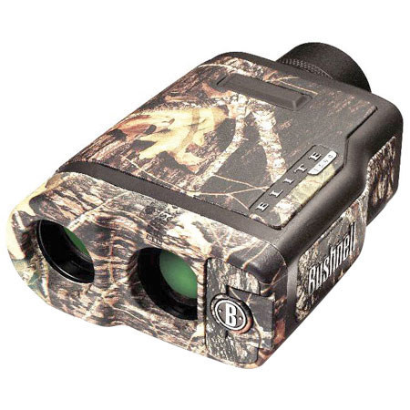 Bushnell Yardage Pro Elite 1500, 7 x 26 Waterproof Roof Prism Laser Rangefinder,1,500 Yard Range, with Angle Range Compensation, Realtree AP Camo.