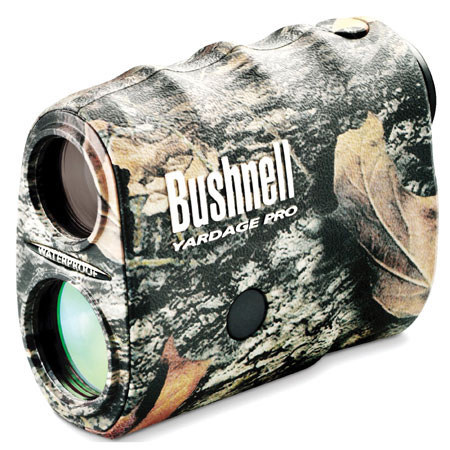 Bushnell Yardage Pro Legend Waterproof Laser Rangefinder, with Mossy Oak Camo, Case & Strap, 930 Yard Range.