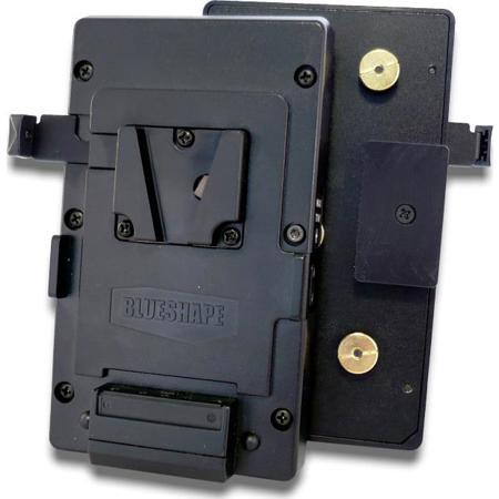 BlueShape V-Mount Plate with Gold Mount Adapter