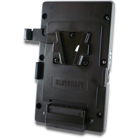 BlueShape Water Resistant Universal Resin V-Mount Plate without D-Tap Output