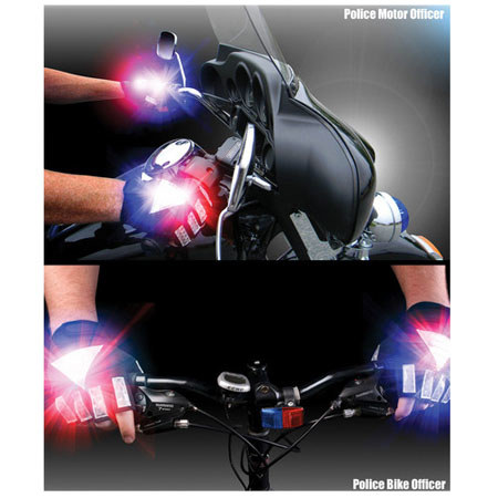 Brite Strike Police Cycle Gloves, X-Large