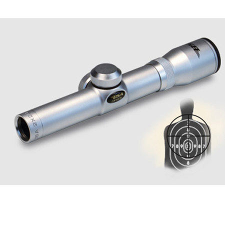 BSA Optics 2x20 Edge Series Handgun, Chrome Stainless