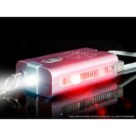 Brite Strike PSREB60HLS 120 dB Personal Alarm, Pink
