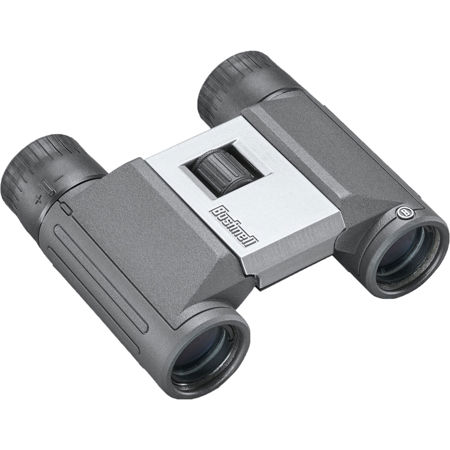 Bushnell 8x21 PowerView 2 Compact Folding Weather Resistant Roof Prism Binocular with 7.2 Degree Angle of View, Black